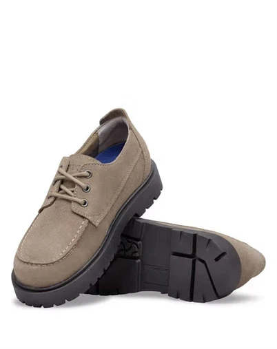 Birkenstock - Highwood Lace Low Sko - Gray Taupe